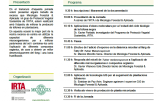 formació en cultiu de tòfones i bacteris - micofora