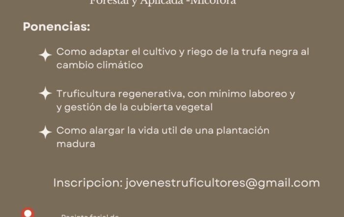curso trufas micofora